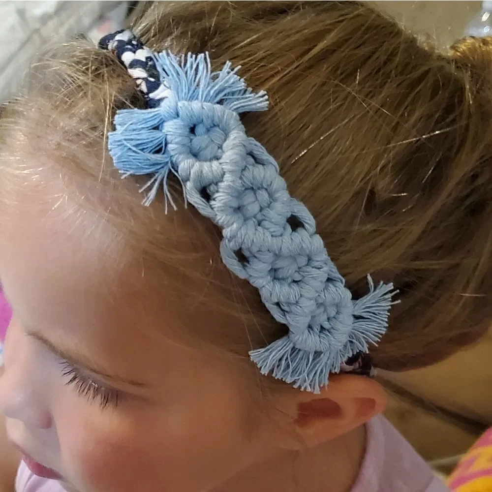 IVY MOUNTAIN CRAFTER Handmade Macrame Headband